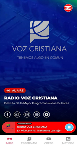 Android application RADIO VOZ CRISTIANA screenshort
