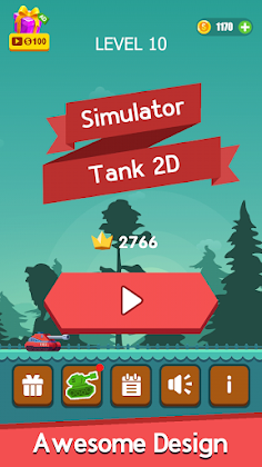 RTS - Real Tank Simulator 2D - Screenshot 1