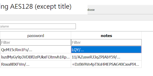PassCrypt Screen 3