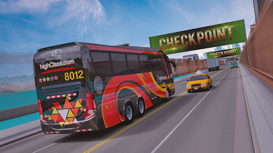 Modern Bus Simulator Bus Games Varies with device APK screenshots 7