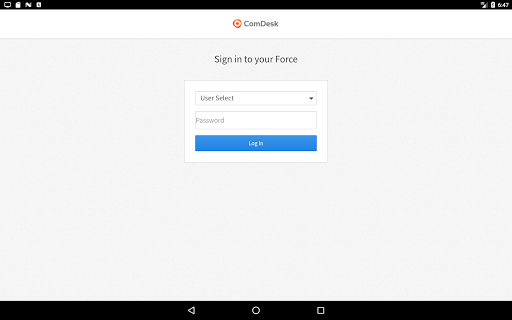 Comdesk Tablet Screen 3