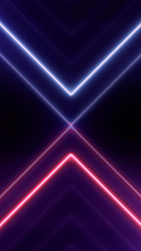 Android application neon abstract wallpaper screenshort