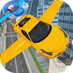 Cover Image of ดาวน์โหลด Flying Car Jet: Extreme,Driving Simulator,City 3D 1.0.0 APK