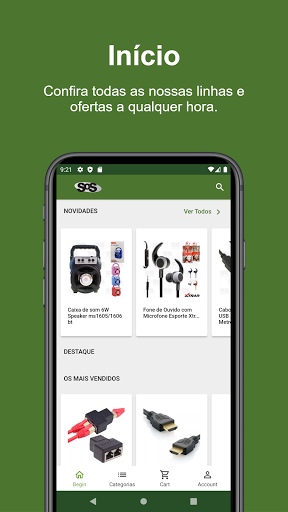Android application SOS Eletrônicos screenshort