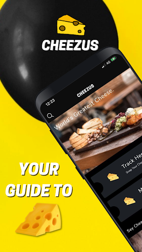Android application Cheezus: The Vivino of Cheese! screenshort