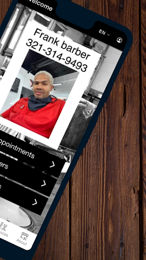 Frank Barbershop Screen 2