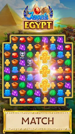 Game screenshot Jewels of Egypt・Match 3 Puzzle mod apk