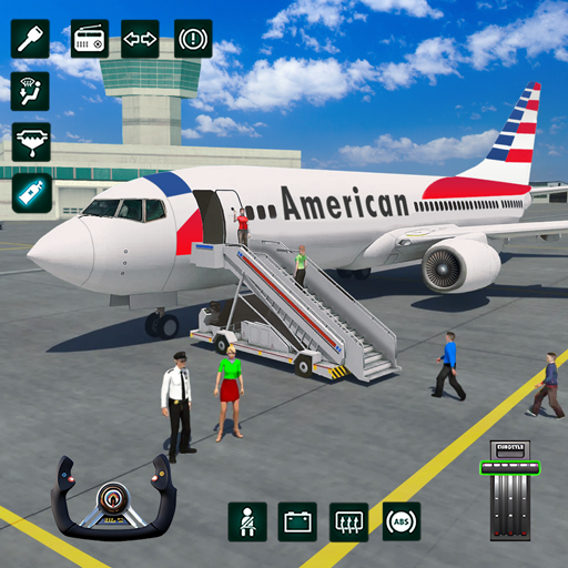 City Pilot Flight: Plane Games  Icon