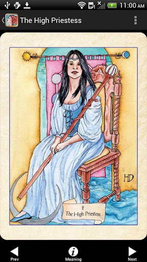 Screenshot of Fellowship of the Fool Tarot