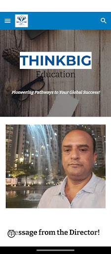 Android application ThinkBig Education screenshort