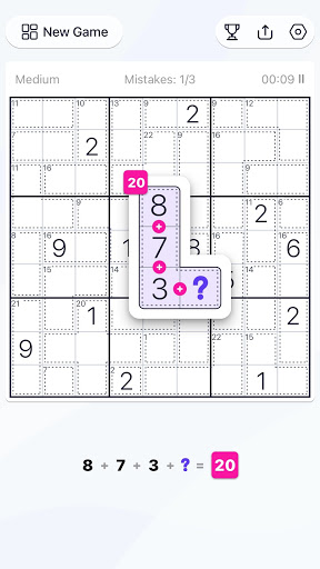 Killer Sudoku - Free Sudoku Puzzle, Brain Games 1.12.1 screenshots 3