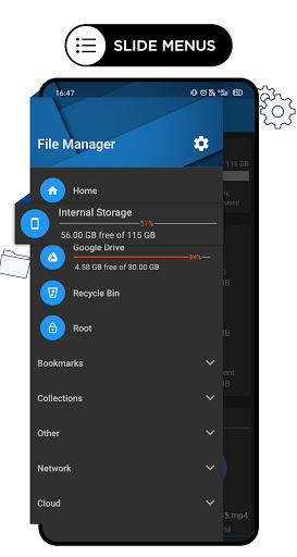 File Manager - Browser with Cloud storage  Screenshots 5