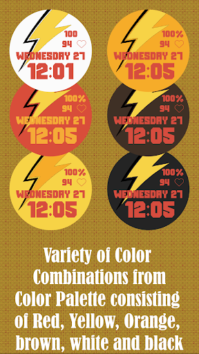 Thunderbolt Digital Watchface Screen 2
