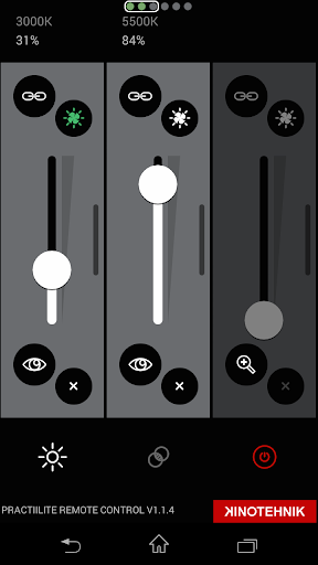 Practilite Remote Control Screen 3