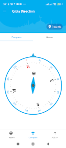 Qibla Direction: Qibla Compass