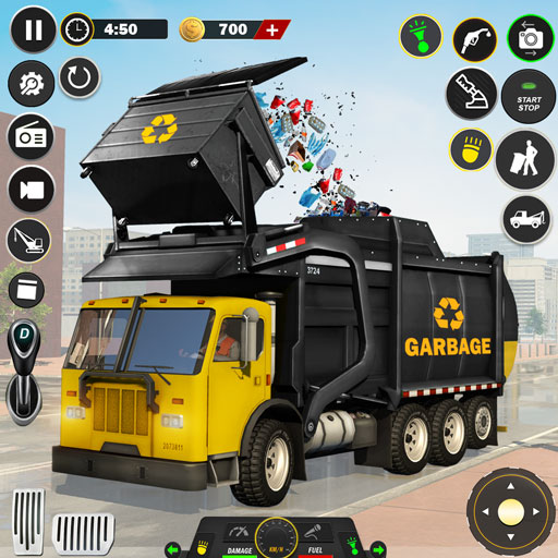 City Trash Truck Driving Games