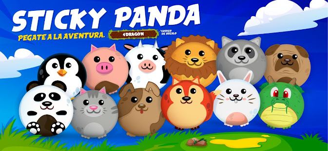 Sticky Panda : Stickying Over It with Panda Game screenshots apk mod 1