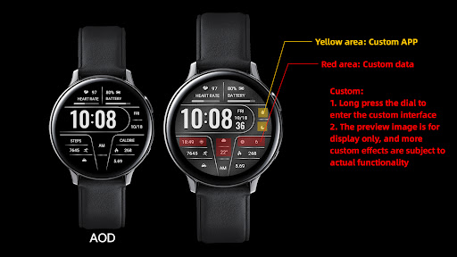 Metallic texture For Wear OS Screenshot 1 - AppWisp.com
