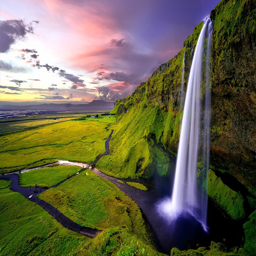 Beautiful scenery images logo
