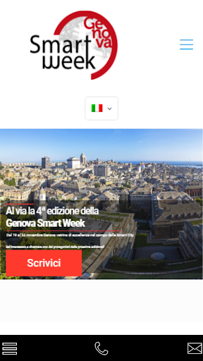 Android application Genova Smart Week screenshort