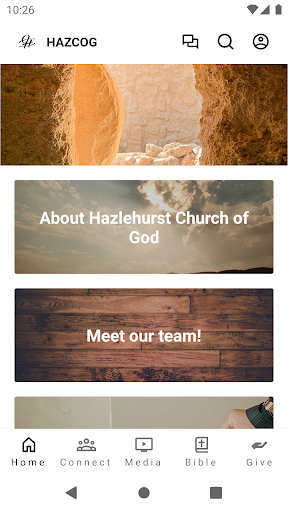 Android application Hazlehurst Church of God screenshort