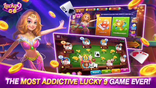 Android application Lucky 9 Go-Fun Card Game screenshort