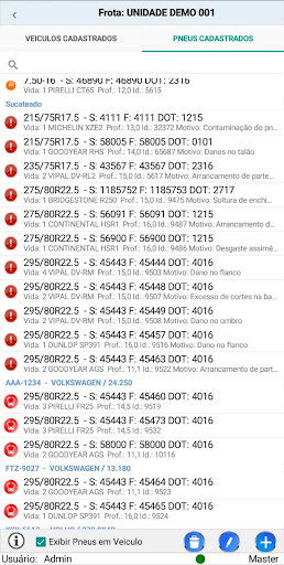 GECAF - Avaliação de Frotas Screen 2