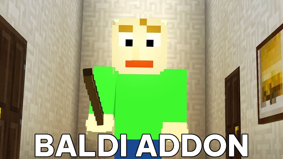 #9. Baldi Basic Mod for Minecraft (Android) 由: Squid Mod for MCPE
