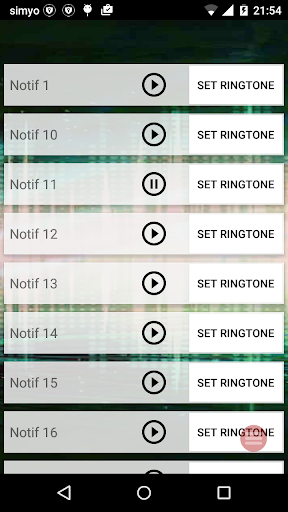 Notification and message sounds