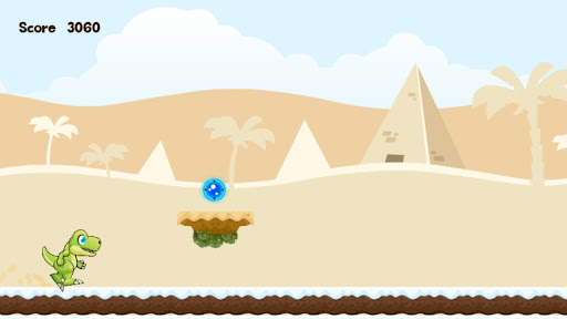 Run Raja Run - Dino Running Screen 2