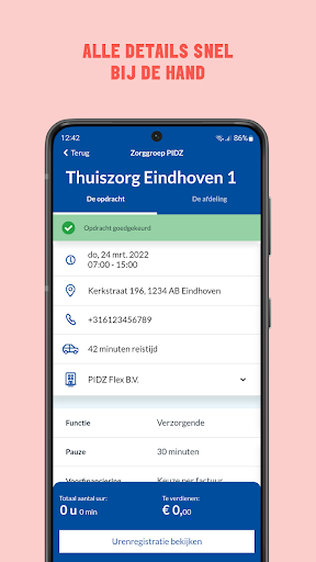 PIDZ - Voor zzpers in de zorg Screen 3
