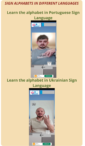 Deaf Languages Screen 2