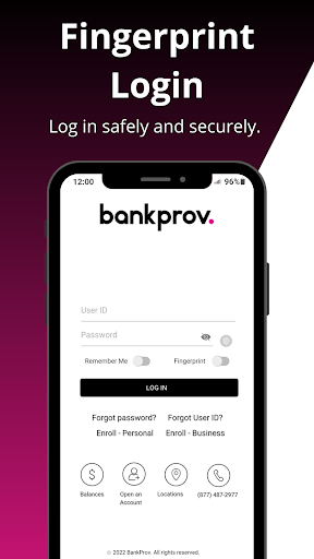 BankProv Mobile Screen 3