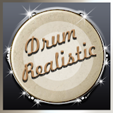 Drum Realistic icon