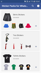 Clothes Stickers for WhatsApp
