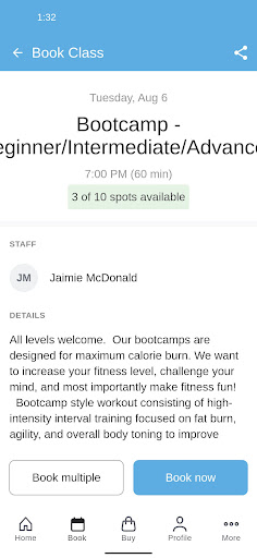 RT Health Company Screen 3
