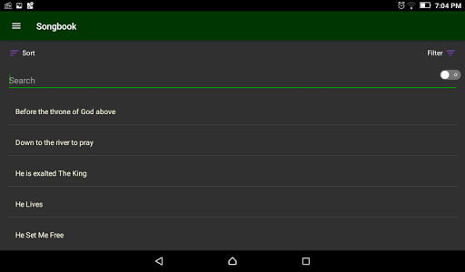 Songbook - Christian songs