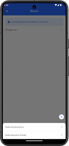 E-Logbook Profesi FKUH Screen 3