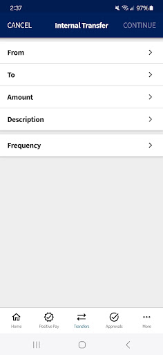 TriStar Bank Business Screen 3