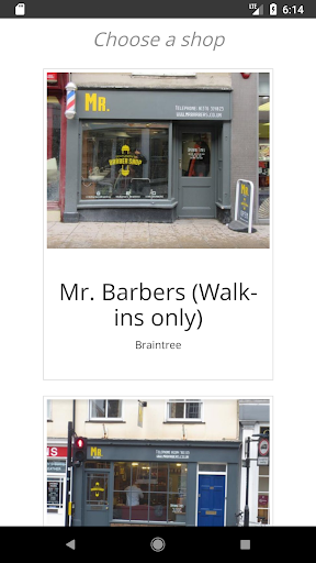 Mr. Barbers Screen 2