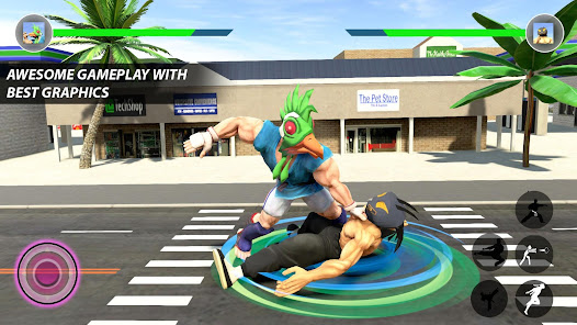 Screenshot 22 Rooster Kung Fu Fighting Arena android