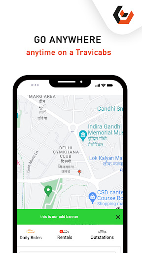 Travicabs - Book Cab & Drivers Screen 3