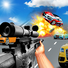 Car Racing Sniper Vs Thieves - Shooting Race games 8