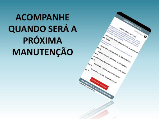 Moto Manutenção programada PRO