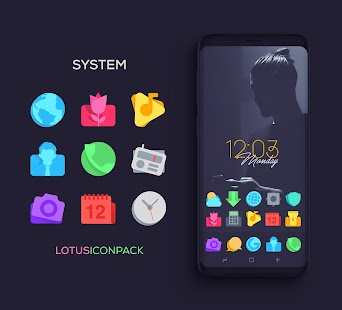 Lotus Icon Pack Captura de pantalla