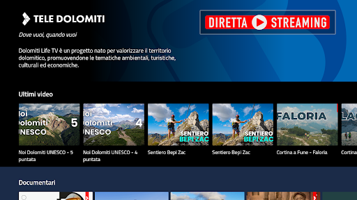 Dolomiti Life TV Screen 2