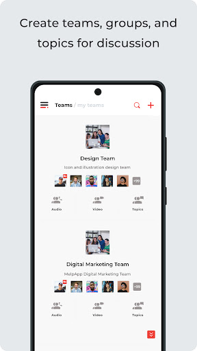 MelpApp For Teams and Individual