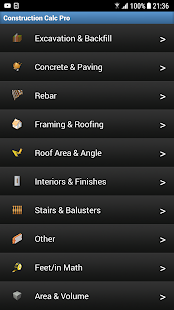Construction Calculator Pro स्क्रीनशॉट