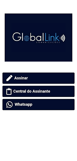 Android application GlobalLink screenshort