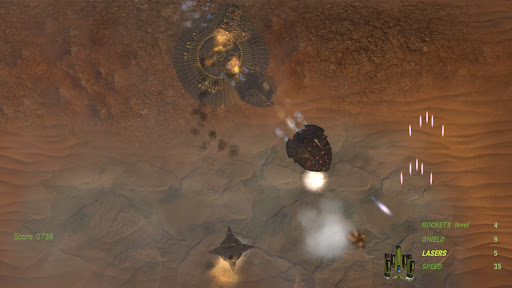 Android application Mars Battle 2069 screenshort